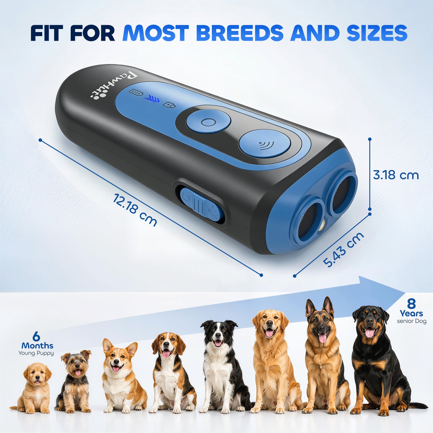 Anti Barking Device for Dogs, Ultrasonic Stop Dog Barking Device