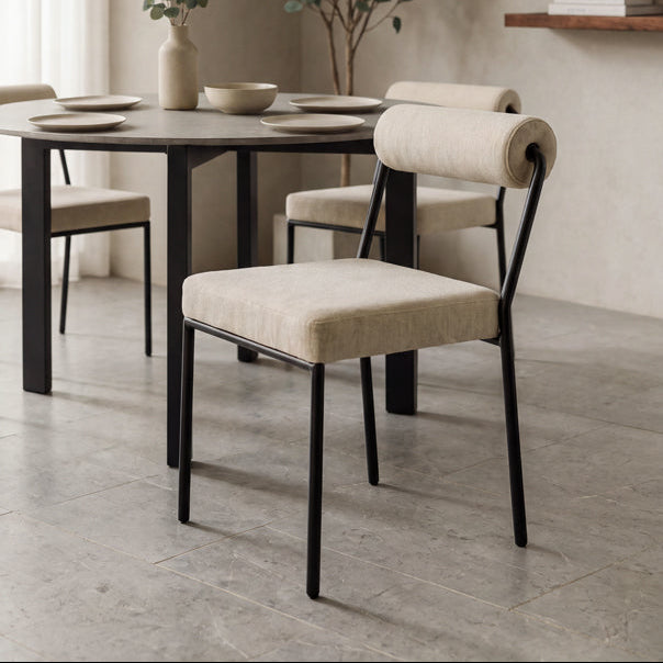 Set of 2 Nosta Dining Chairs – Sable