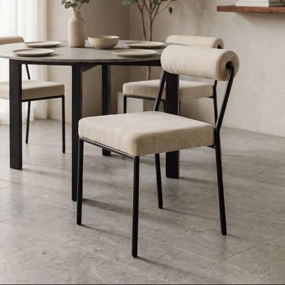 Set of 2 Nosta Dining Chairs – Sable