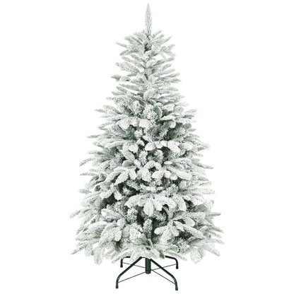 5 ft Artificial Christmas Tree with 717 Branches, Hinged Xmas Tree