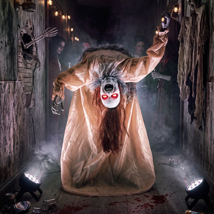 Animated Halloween Ghost for Indoor, Covered Outdoor