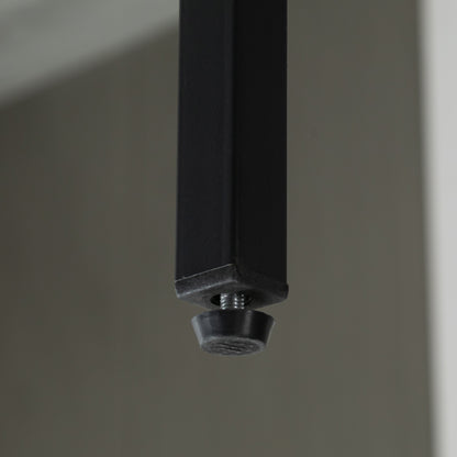 6-Piece Industrial Bar Table Set, 2 Kitchen Tables with 4 Stools, Brown