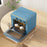 20L Mini Oven with Adjustable Temperature, 60 Min Time 1400W, Blue