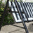 3-Seat Swing Chair Garden Swing Seat with Adjustable Canopy for Patio, Grey and White