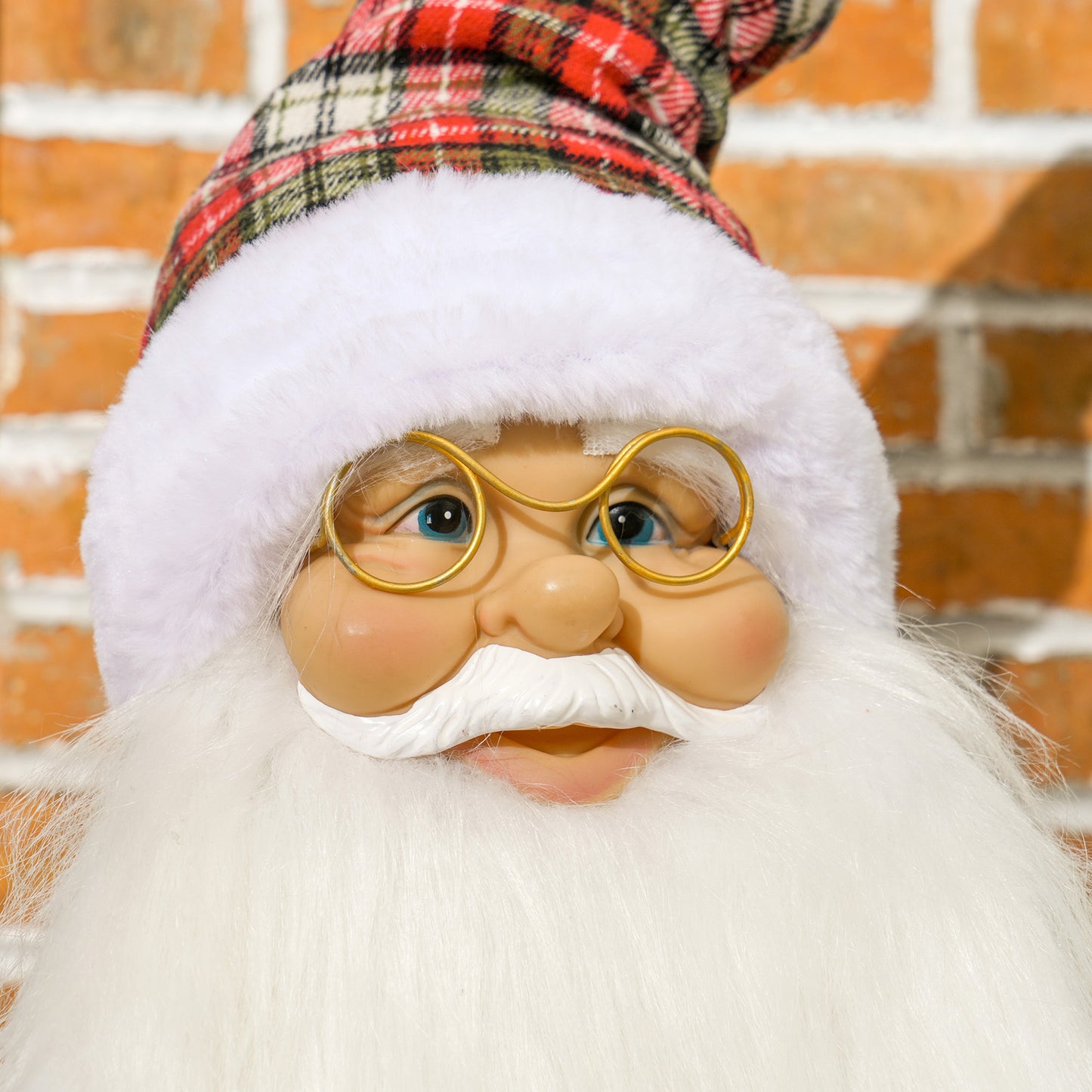 133cm Animated Santa Claus w/ Sound Activated Festive Music for Party