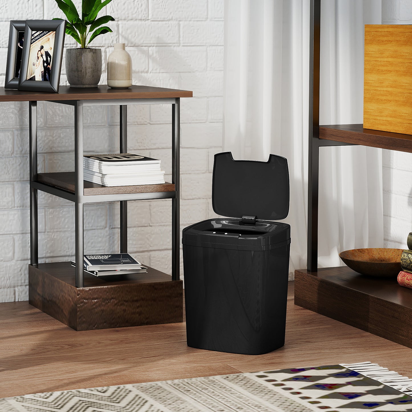 15L Sensor Bin, Automatic Touchless Kitchen Bin, Battery Operated