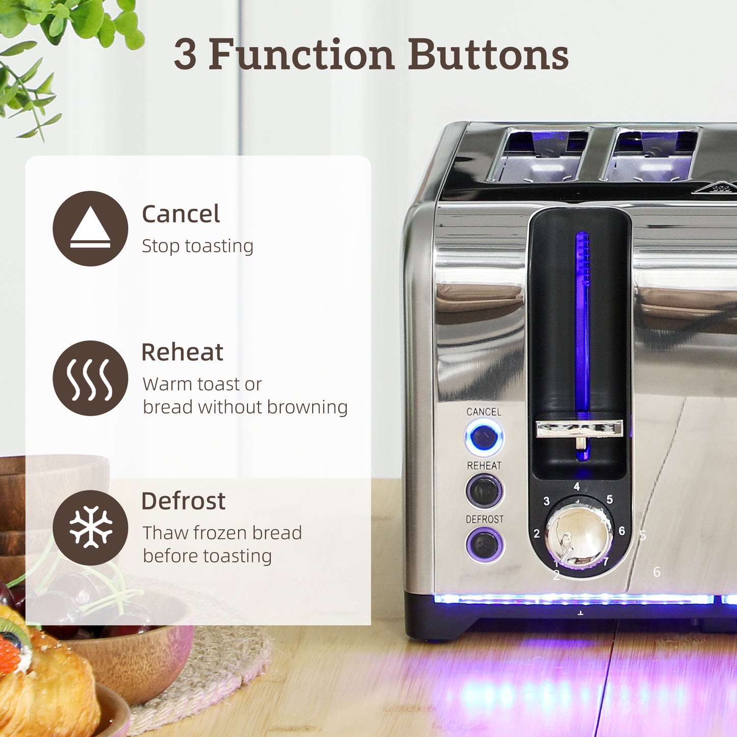 Filing Cabinet with 5 Drawers, Under Desk Drawer, Rustic Brown