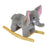 Kids Plush Ride On?Elephant-Grey