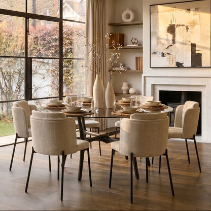 Odeon Dining Chair – Parchment