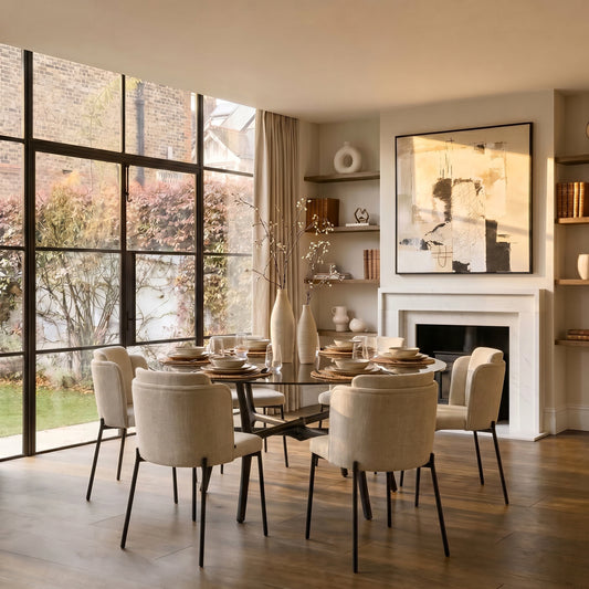 Odeon Dining Chair – Parchment