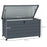 331L Outdoor Storage Box Waterproof with Wheels and Lock