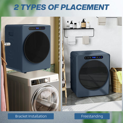 5kg Portable Vented Tumble Dryer Machine with Timer, 6 Heat Settings