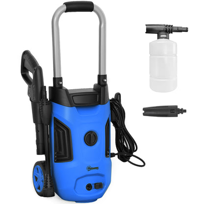 1800W Power Washer 150 Bar Pressure with Adjustable Nozzle, Blue