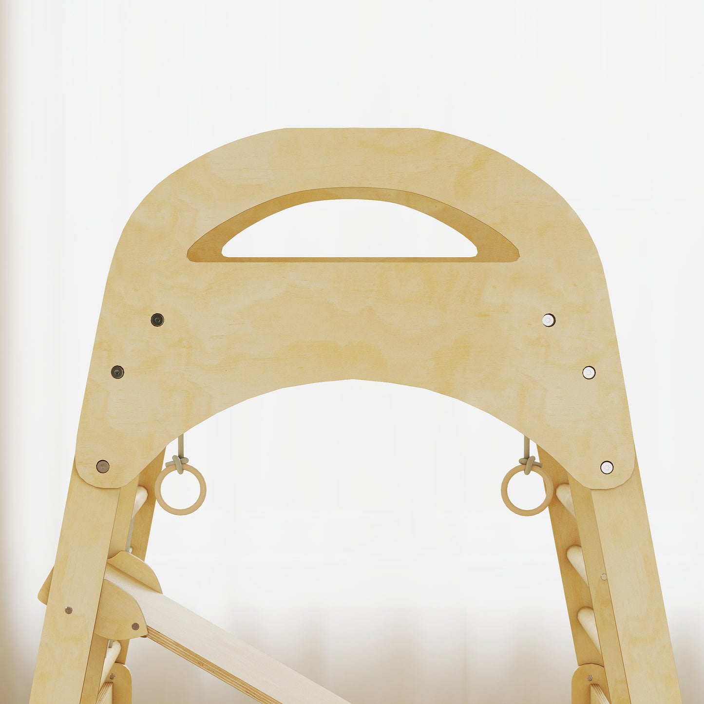 6 in 1 Kids Climbing Frame with Slide, Monkey Bars, Ladder