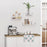 3 pcs U Shaped Shelves Set-White