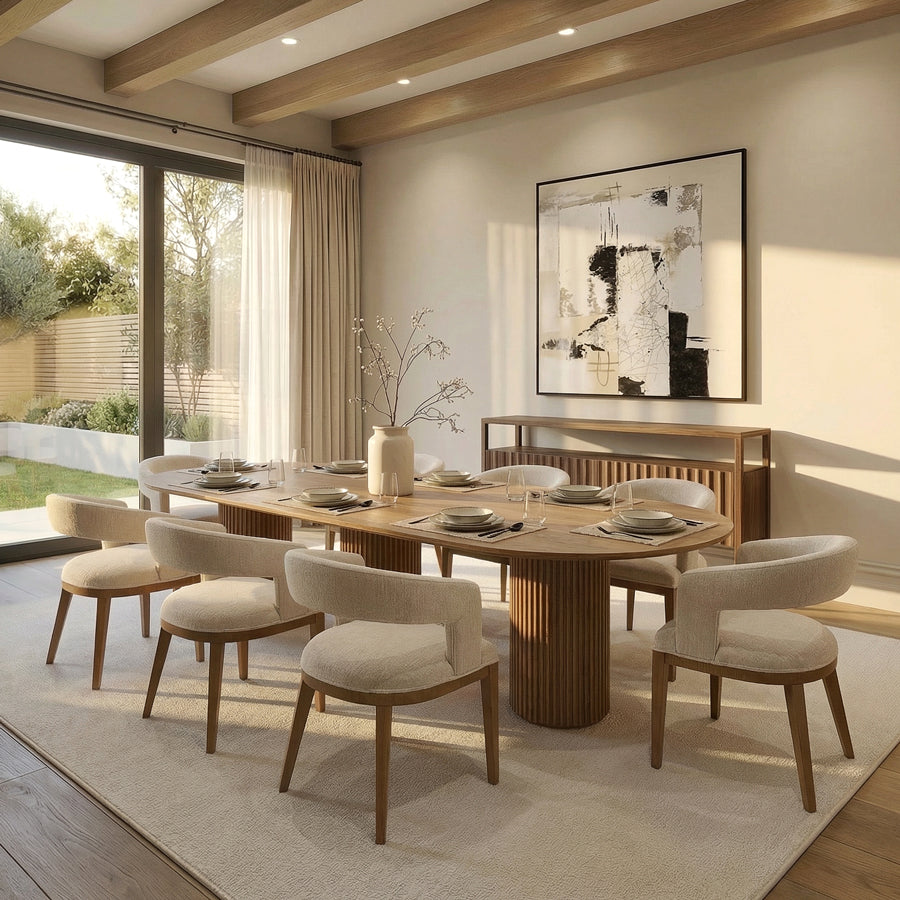 Ophelia Chestnut XL Dining Table
