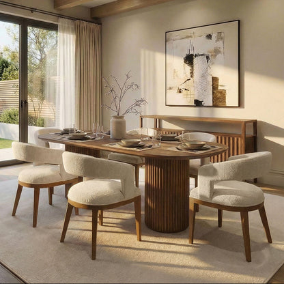 Ophelia Chestnut Dining Table
