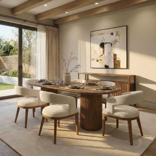 Ophelia Chestnut Dining Table