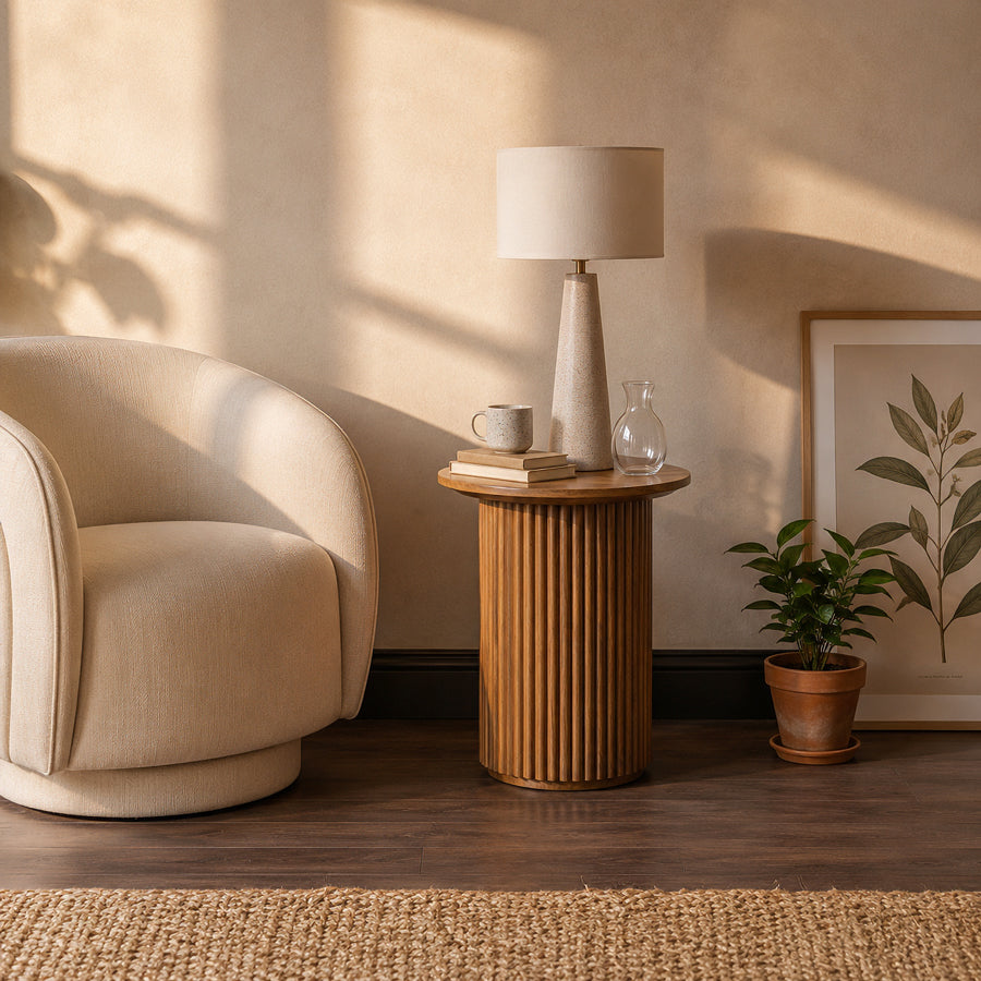 Ophelia Chestnut Side Table