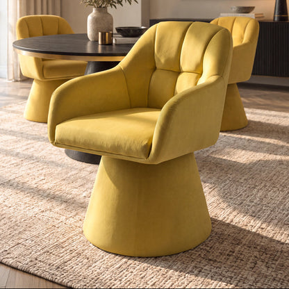 Orbit Dining Chair – English Mustard