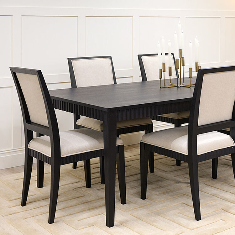 Oriel Dining Table and 6 Oriel Dining Chairs