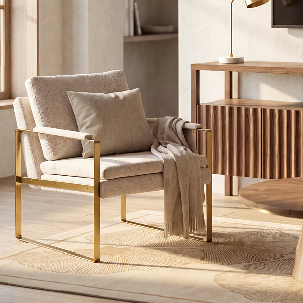 Solaris Lounge Chair – Oatmeal