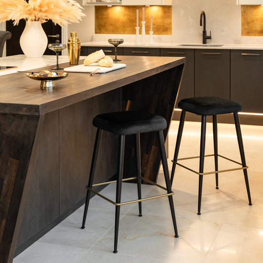 Oslo Counter Stool – Black