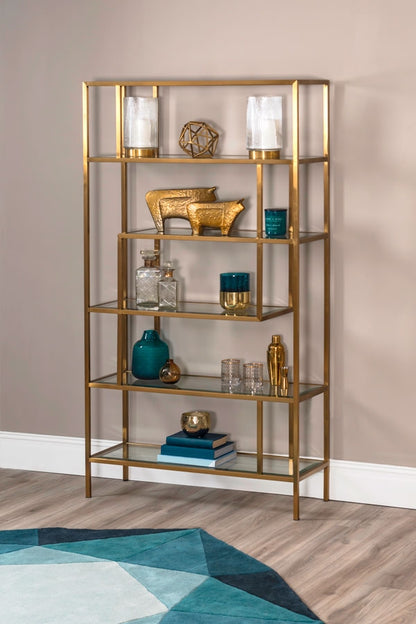 Otto Brass Shelf Unit