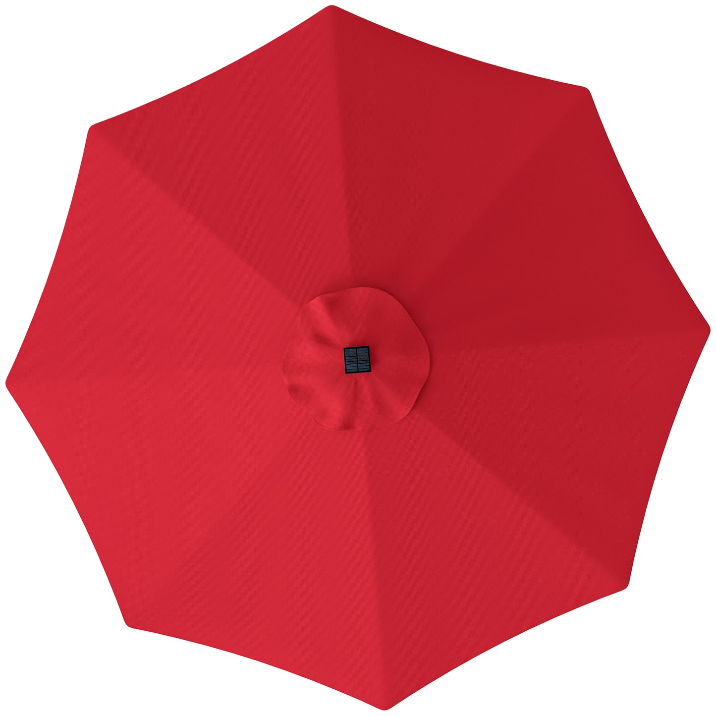 UPF 50+ Replacement Parasol Canopy Parasol Cover Replacement, Red