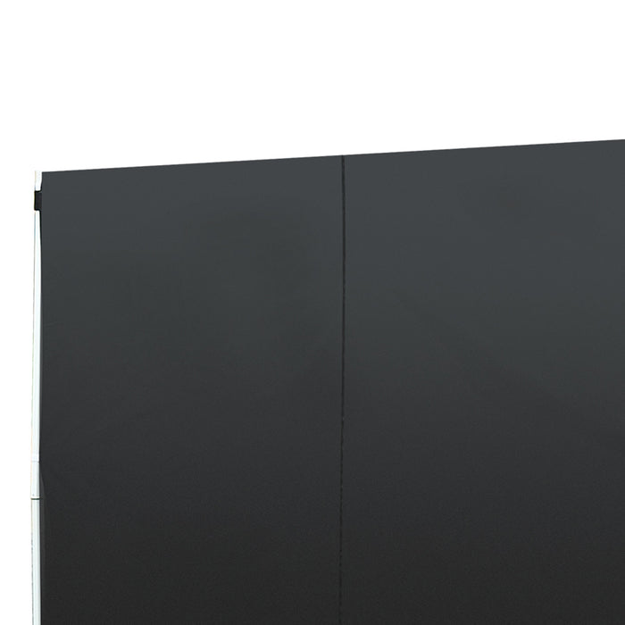 3m Gazebo Exchangeable Side Panels Wall-Black