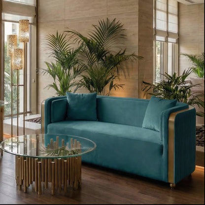 Ozman Two Seat Sofa – Peacock