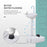 HDPE Outdoor Soap Dispending Sink w/ Towel Holder White