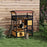 Outdoor Cat House w/ Suspension Bridge, Houses, Balcony