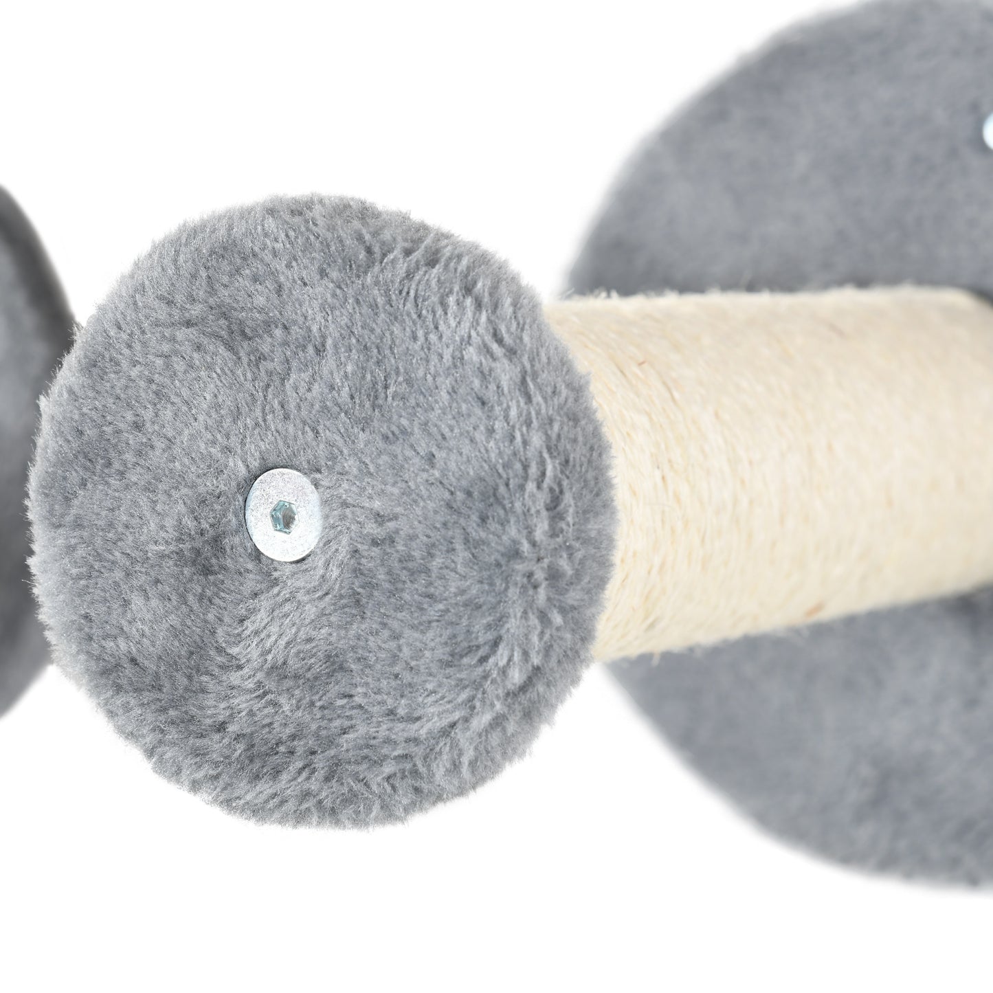 5 PC Wall-Mounted Cat Tree Furniture Perch House Scratching Post Grey