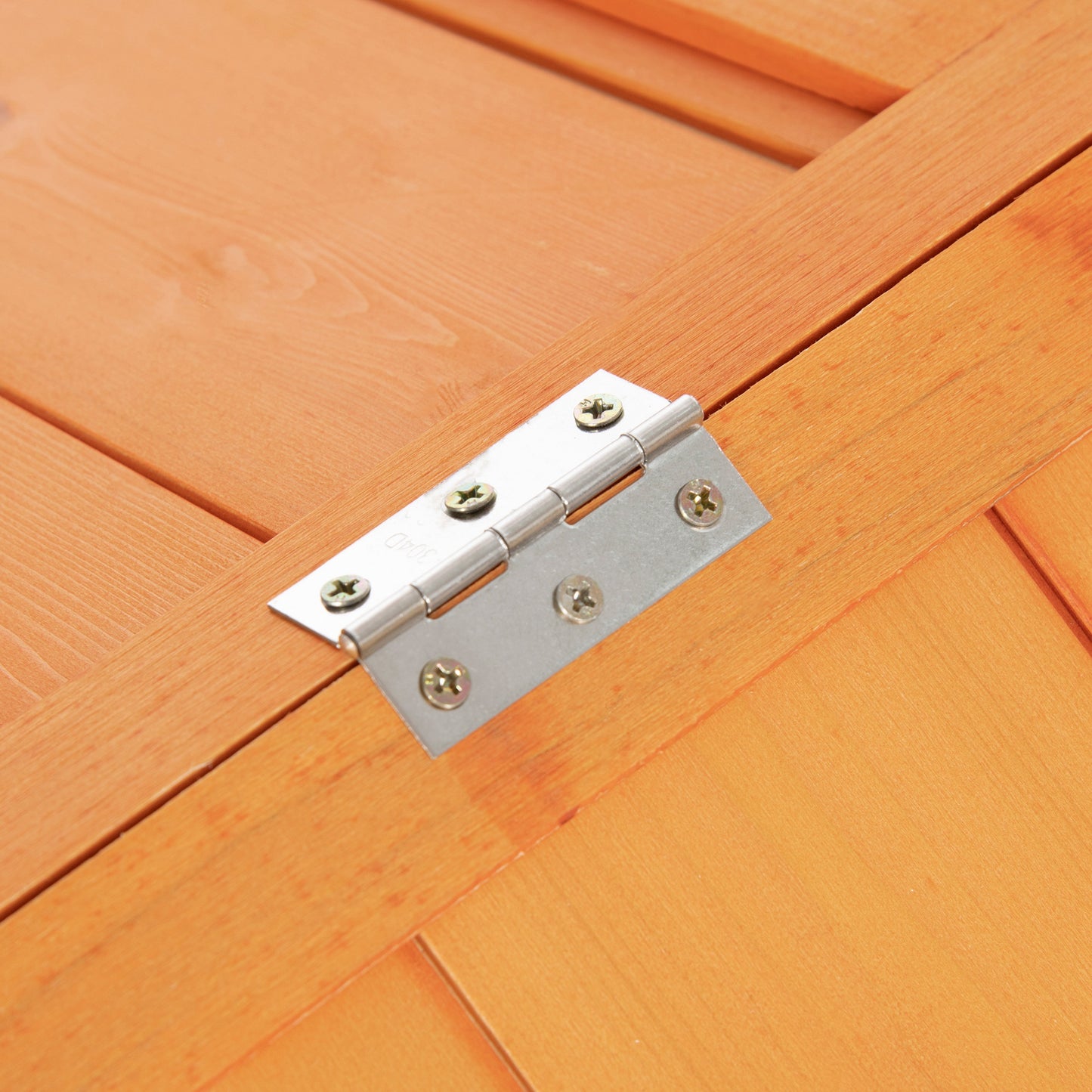 Wooden Chicken Run with Nesting Box, Openable Roof, for 4-8 Chickens