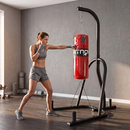 Freestanding Punching Bag for Adults with Stand and Heavy Bag
