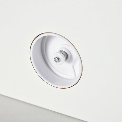 Wall Mounted TV  Stand Entertainment Unit with Storage Shelf, White