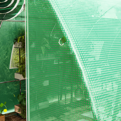 4 x 3 x 2m Greenhouse Replacement Cover ONLY for Tunnel Greenhouse