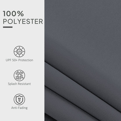 Replacement Canopy for 3 x 2.5 m Awning (Fabric Only), Grey