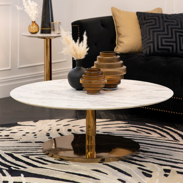 Parker Brass Coffee Table