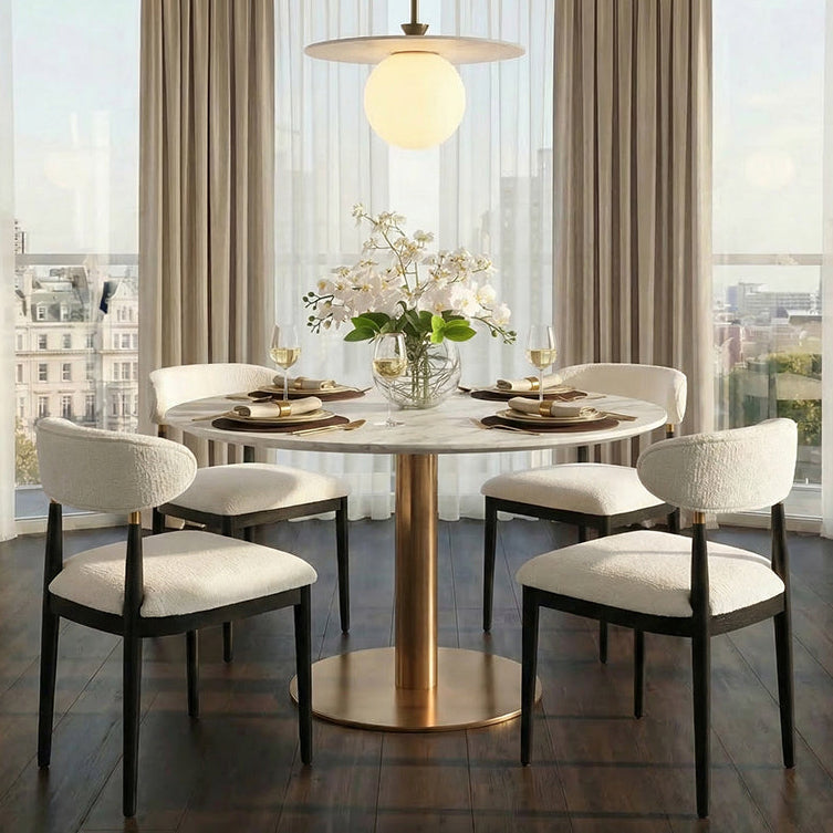 Parker Brass Dining Table