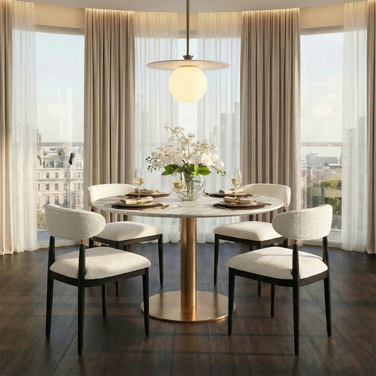 Parker Brass Dining Table