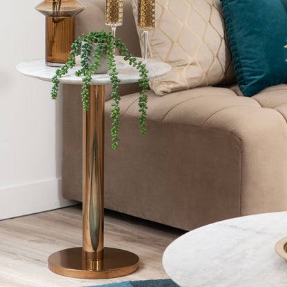 Parker Brass Side Table