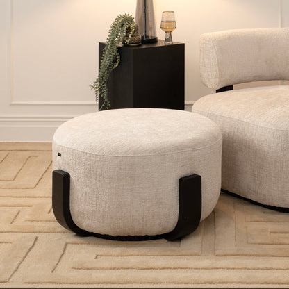 Pax Footstool – Light Taupe