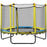 4.6FT / 55 Inch Kids Trampoline with Enclosure Safety Net Pads Indoor Trampolines for Child 3-10 Years Old, Yellow