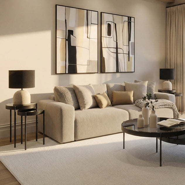 Pebble Sofa Bed - Taupe