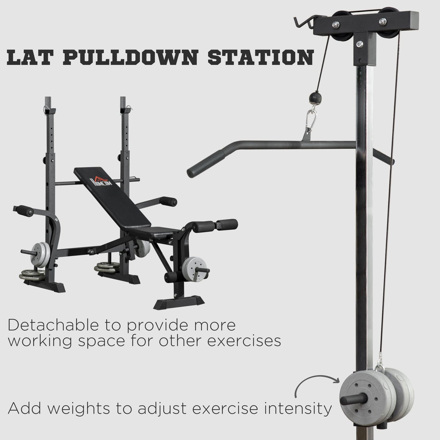Adjustable Weight Bench Multifunction Full Body Workout Bench