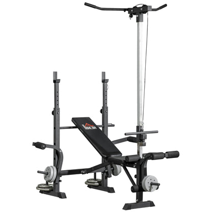 Adjustable Weight Bench Multifunction Full Body Workout Bench