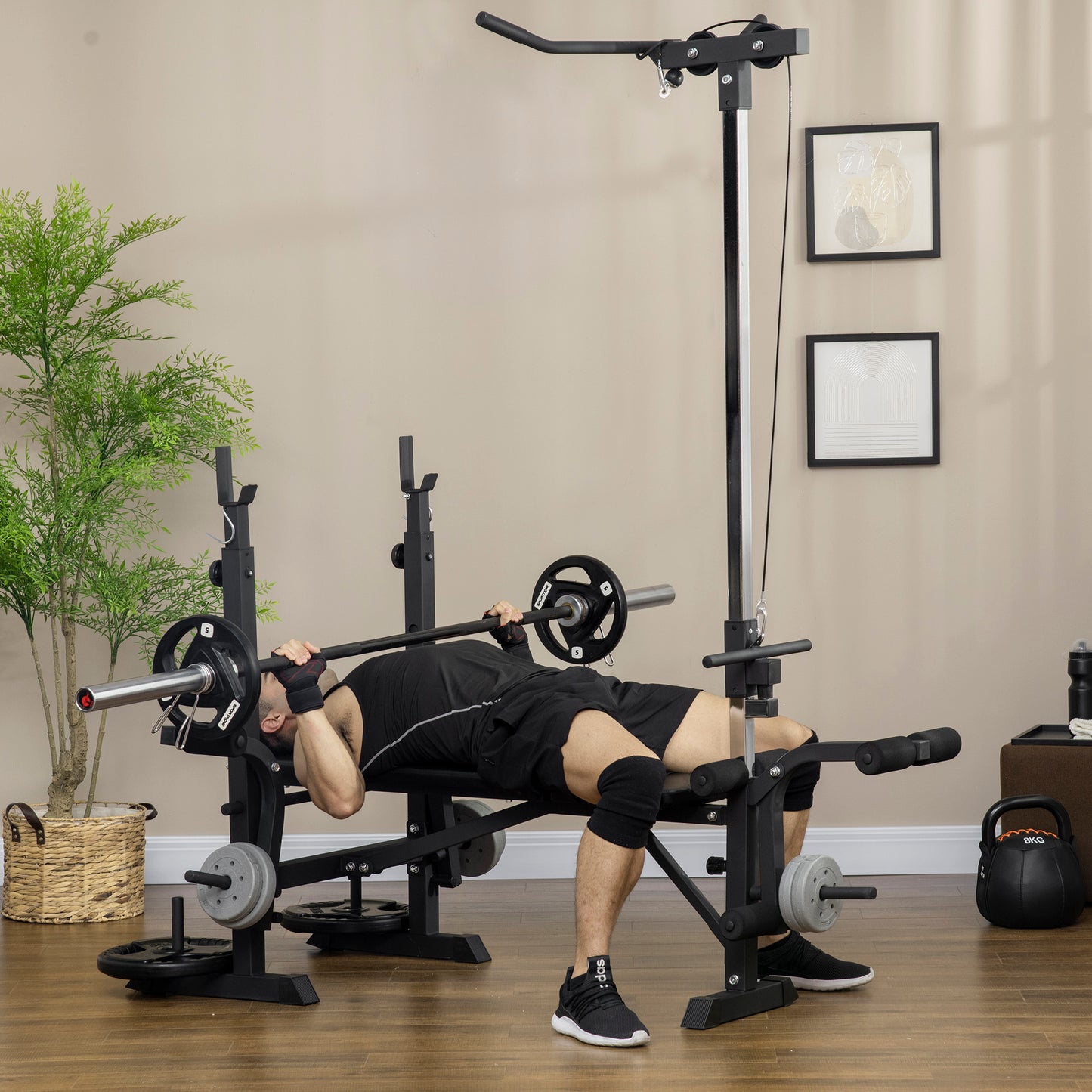 Adjustable Weight Bench Multifunction Full Body Workout Bench