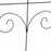 Decorative Garden Fencing, 8PCs 44in x 12.5ft Outdoor Picket Fence Panels, Rustproof Metal Wire Landscape Flower Bed Border Edging, Black